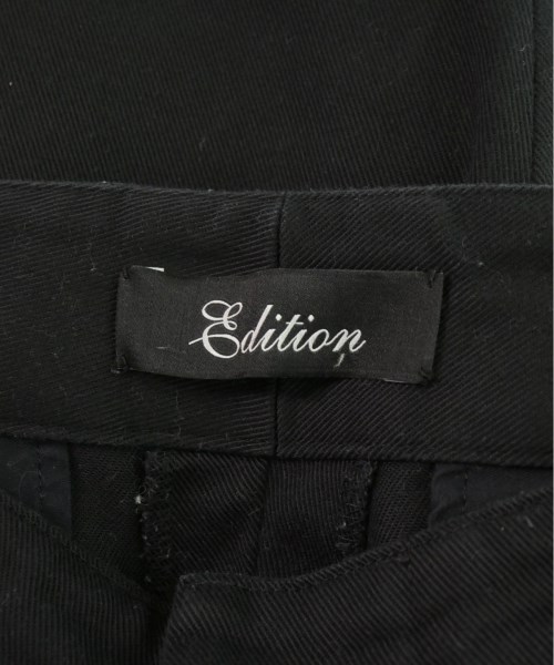 EDITION（エディション）チノパン 黒 サイズ:S メンズ/2200497460082