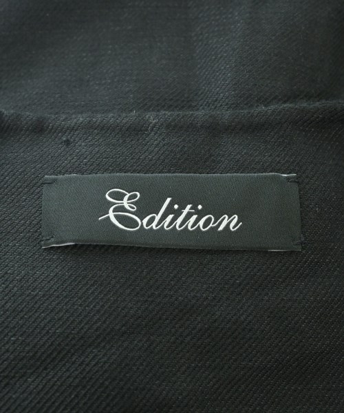 EDITION（エディション）カジュアルシャツ 黒 サイズ:F メンズ/2200634681097