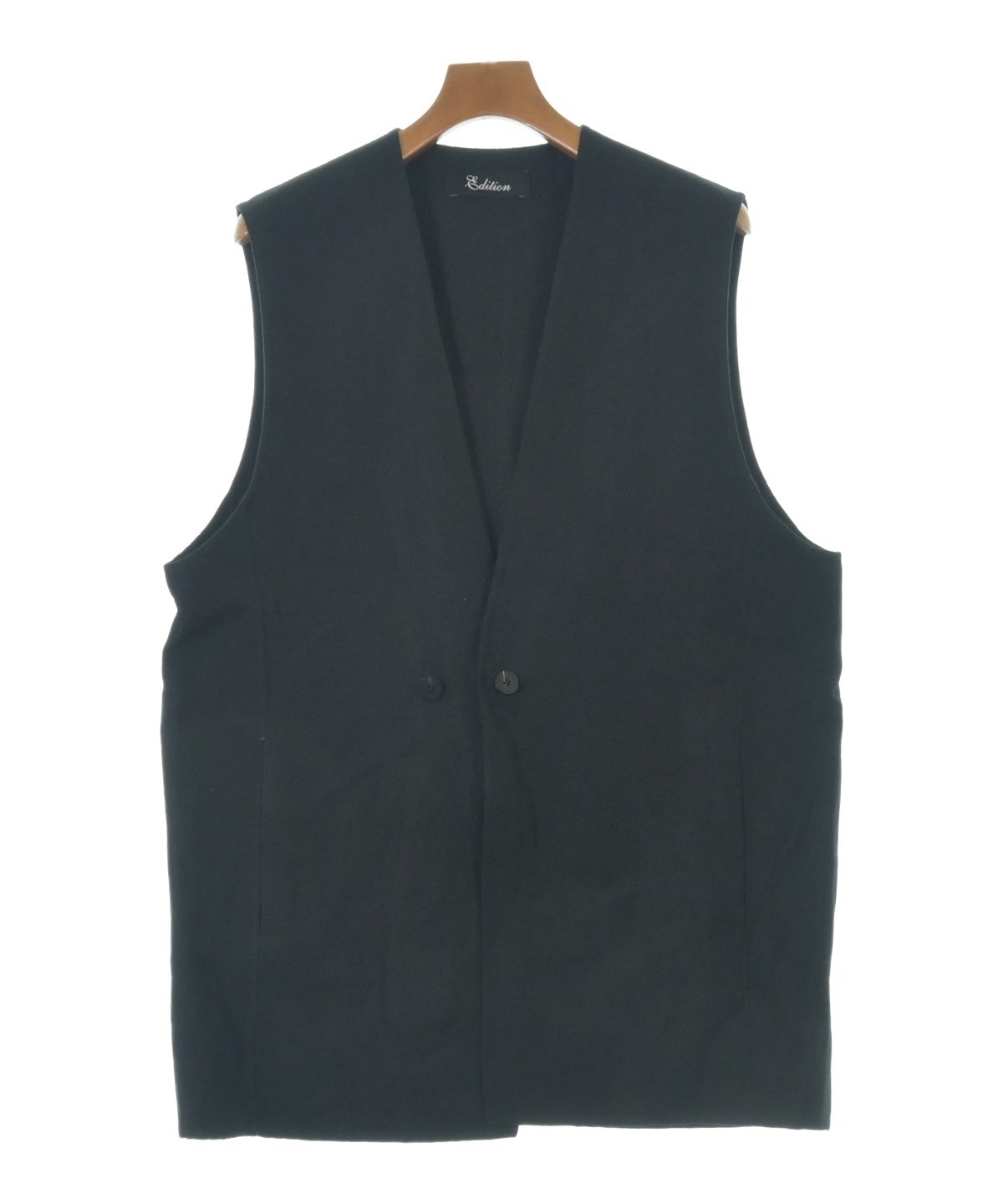 EDITION（エディション）カジュアルシャツ 黒 サイズ:F メンズ