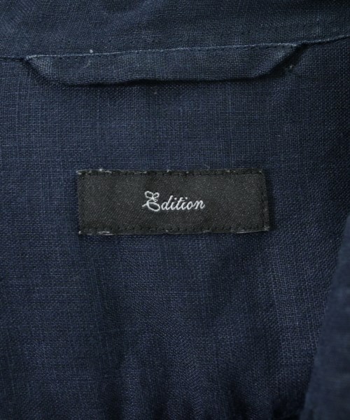 EDITION（エディション）カジュアルシャツ 紺 サイズ:1(S位) メンズ/2200642253200