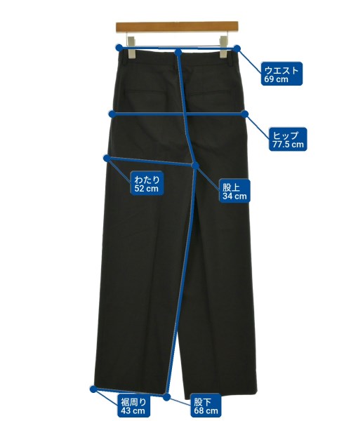 EDITION（エディション）スラックス 黒 サイズ:36(S位) メンズ/2200642947024