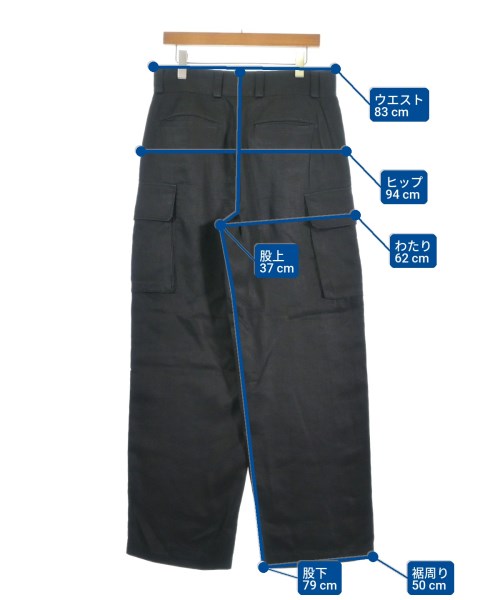 EDITION（エディション）カーゴパンツ 黒 サイズ:L メンズ/2200670093120