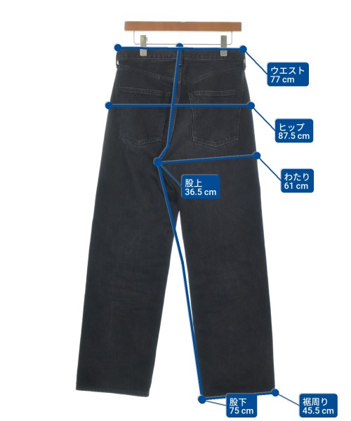 EDITION（エディション）デニムパンツ 黒 サイズ:S メンズ/2200676806021