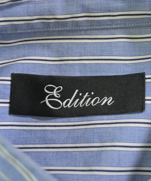 EDITION（エディション）カジュアルシャツ 青 サイズ:S メンズ/2200656897018