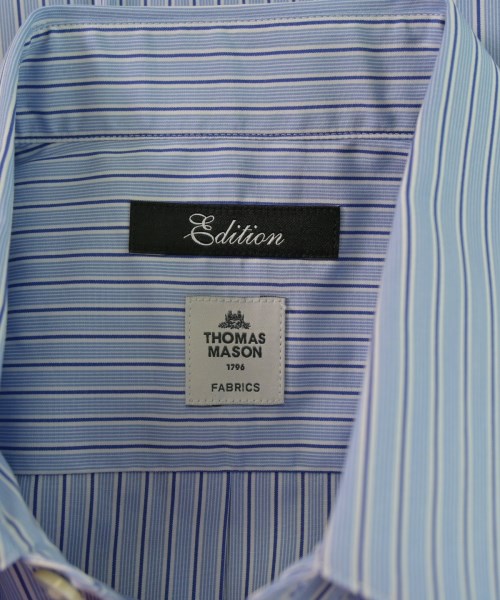 EDITION（エディション）カジュアルシャツ 青 サイズ:34(XS位) メンズ/2200660773230