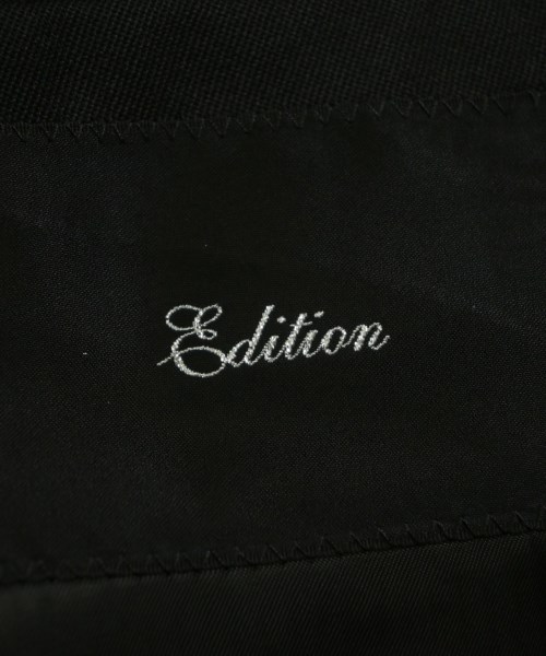 EDITION（エディション）テーラードジャケット 黒 サイズ:44(S位) メンズ/2200646702025