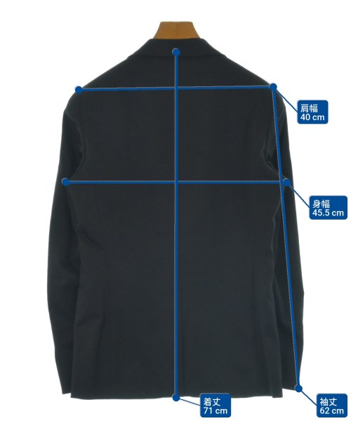 EDITION（エディション）テーラードジャケット 黒 サイズ:44(S位) メンズ/2200646702025