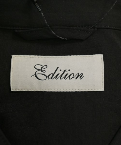 EDITION（エディション）カジュアルシャツ 黒 サイズ:M メンズ/2200651925143