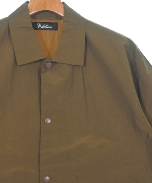 EDITION（エディション）カジュアルシャツ 茶 サイズ:L メンズ/2200665956201