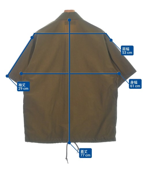 EDITION（エディション）カジュアルシャツ 茶 サイズ:L メンズ/2200665956201