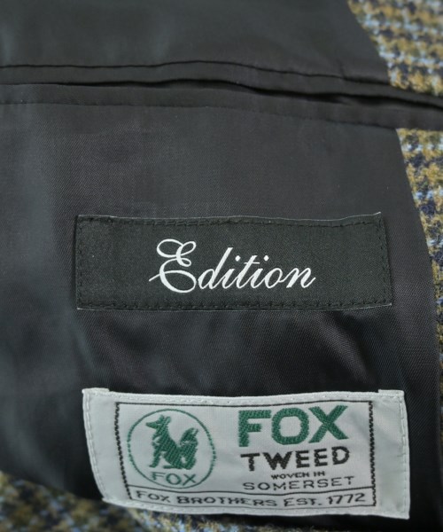 EDITION（エディション）テーラードジャケット カーキ サイズ:M メンズ/2200666225030