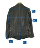 Roen（ロエン）ライダース 黒 サイズ:46(M位) メンズ/2200622182124