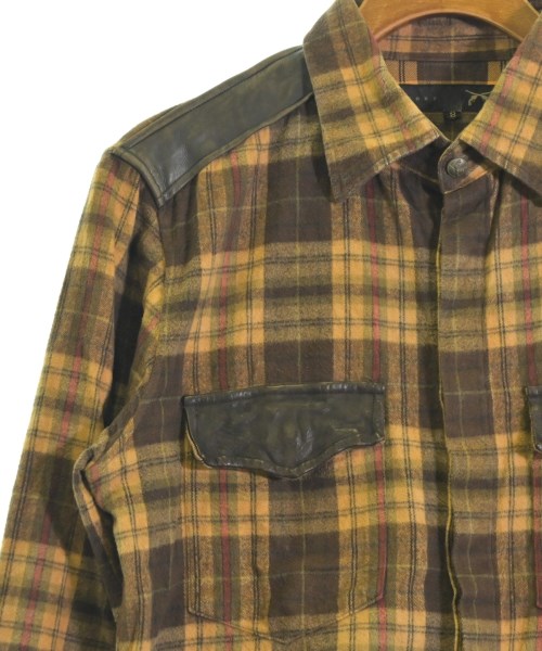 roar（ロアー）カジュアルシャツ 茶 サイズ:2(M位) メンズ/2200651253215