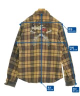 roar（ロアー）カジュアルシャツ 茶 サイズ:2(M位) メンズ/2200651253215