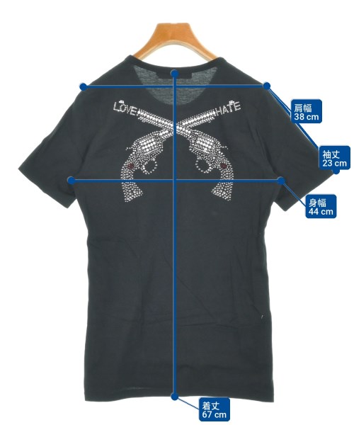 roar（ロアー）Tシャツ・カットソー 黒 サイズ:2(M位) メンズ/2200721612355