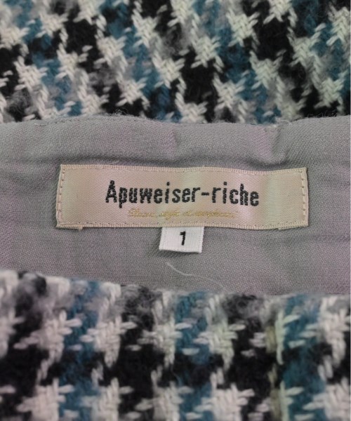 Apuweiser-riche（アプワイザーリッシェ）ひざ丈スカート 青 サイズ:1(S位) レディース/2200424860046