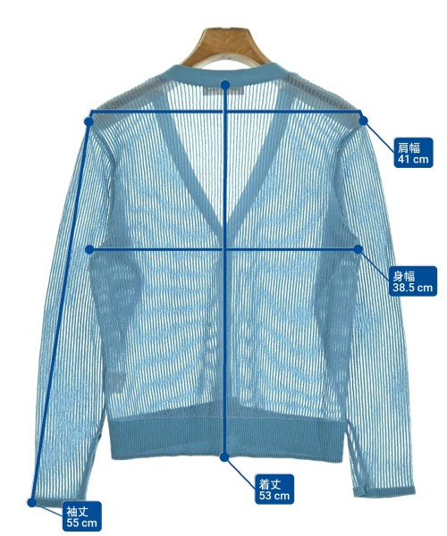 Apuweiser-riche（アプワイザーリッシェ）カーディガン 青 サイズ:2(M位) レディース/2200621189148