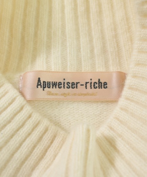 Apuweiser-riche（アプワイザーリッシェ）ニット・セーター 白 サイズ:2(M位) レディース/2200631977049
