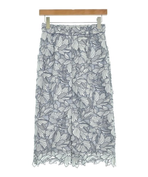 Apuweiser-riche（アプワイザーリッシェ）ロング・マキシ丈スカート グレー サイズ:1(S位) レディース/2200615992136