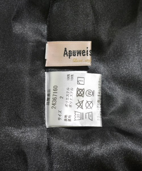Apuweiser-riche（アプワイザーリッシェ）ワンピース 黒 サイズ:2(M位) レディース/2200636387034