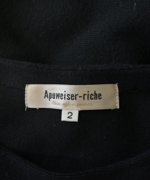 Apuweiser-riche（アプワイザーリッシェ）ワンピース 黒 サイズ:2(M位) レディース/2200635624024