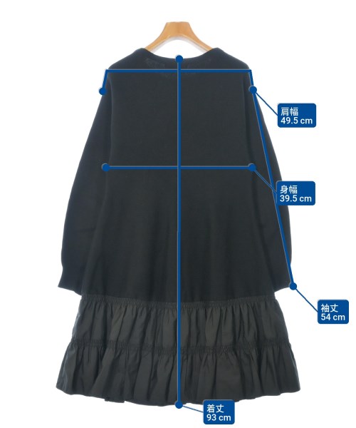 Apuweiser-riche（アプワイザーリッシェ）ワンピース 黒 サイズ:2(M位) レディース/2200635624024