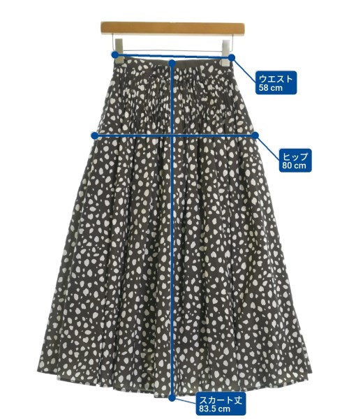 Apuweiser-riche（アプワイザーリッシェ）ロング・マキシ丈スカート 茶 サイズ:0(XS位) レディース/2200627567056