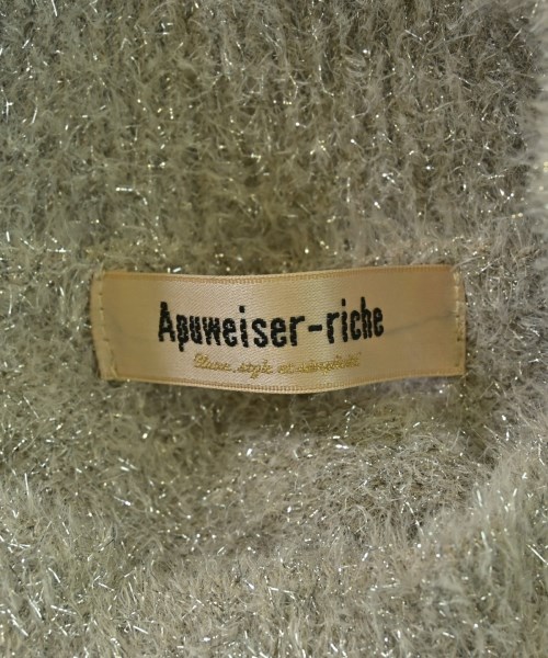 Apuweiser-riche（アプワイザーリッシェ）ニット・セーター グレー サイズ:2(M位) レディース/2200623962107