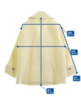 Apuweiser-riche（アプワイザーリッシェ）ピーコート 黄 サイズ:0(XS位) レディース/2200629764019