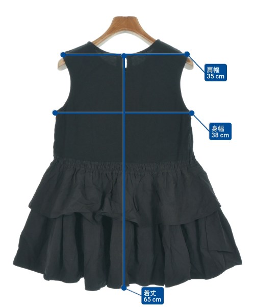 Apuweiser-riche（アプワイザーリッシェ）Tシャツ・カットソー 黒 サイズ:1(S位) レディース/2200641583025