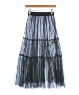 Apuweiser-riche（アプワイザーリッシェ）ロング・マキシ丈スカート 黒 サイズ:0(XS位) レディース/2200607363029