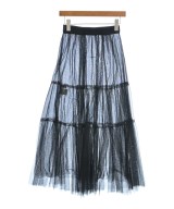 Apuweiser-riche（アプワイザーリッシェ）ロング・マキシ丈スカート 黒 サイズ:0(XS位) レディース/2200607363029