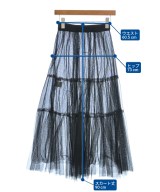 Apuweiser-riche（アプワイザーリッシェ）ロング・マキシ丈スカート 黒 サイズ:0(XS位) レディース/2200607363029