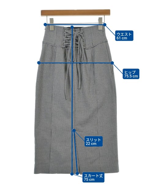 Apuweiser-riche（アプワイザーリッシェ）ロング・マキシ丈スカート 黒 サイズ:0(XS位) レディース/2200607363074