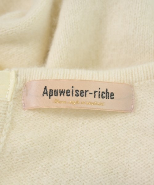 Apuweiser-riche（アプワイザーリッシェ）ニット・セーター 白 サイズ:2(M位) レディース/2200607363166