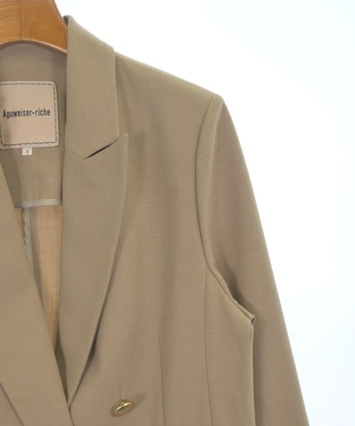 Apuweiser-riche（アプワイザーリッシェ）テーラードジャケット ベージュ サイズ:1(S位) レディース/2200628911018