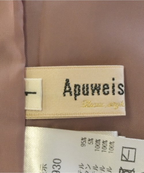 Apuweiser-riche（アプワイザーリッシェ）ワンピース ピンク サイズ:1(S位) レディース/2200629410022