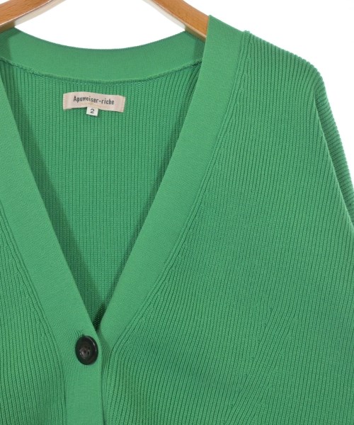 Apuweiser-riche（アプワイザーリッシェ）カーディガン 緑 サイズ:2(M位) レディース/2200616323045