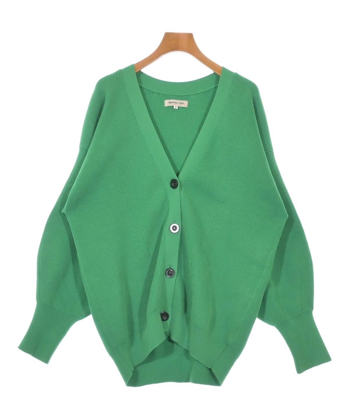 Apuweiser-riche（アプワイザーリッシェ）カーディガン 緑 サイズ:2(M