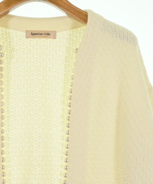 Apuweiser-riche（アプワイザーリッシェ）ノーカラージャケット 白 サイズ:2(M位) レディース/2200629611023