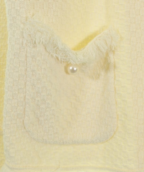 Apuweiser-riche（アプワイザーリッシェ）ノーカラージャケット 白 サイズ:2(M位) レディース/2200629611023