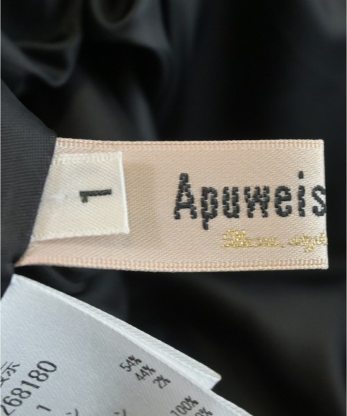 Apuweiser-riche（アプワイザーリッシェ）ワンピース 黒 サイズ:1(S位) レディース/2200608675152