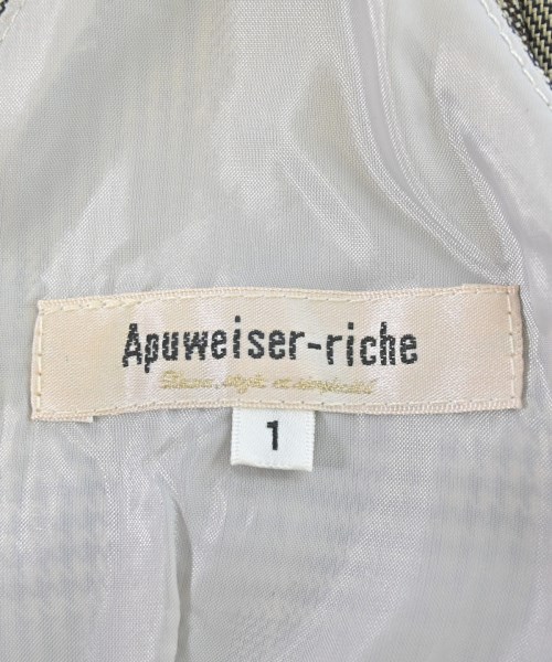 Apuweiser-riche（アプワイザーリッシェ）オールインワン/サロペット 茶 サイズ:1(S位) レディース/2200613336017