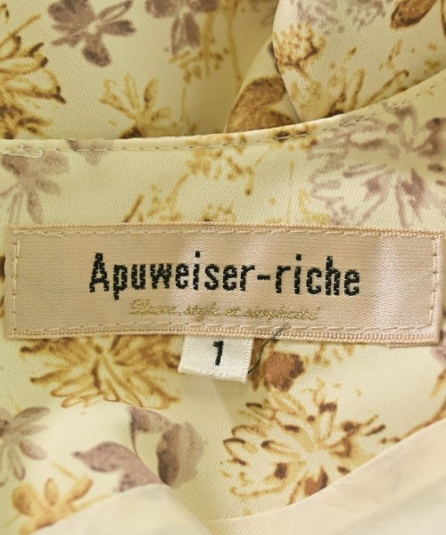 Apuweiser-riche（アプワイザーリッシェ）ワンピース 白 サイズ:1(S位) レディース/2200604301017