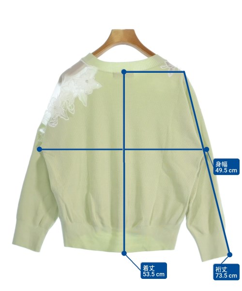 Apuweiser-riche（アプワイザーリッシェ）ニット・セーター 緑 サイズ:2(M位) レディース/2200669001129