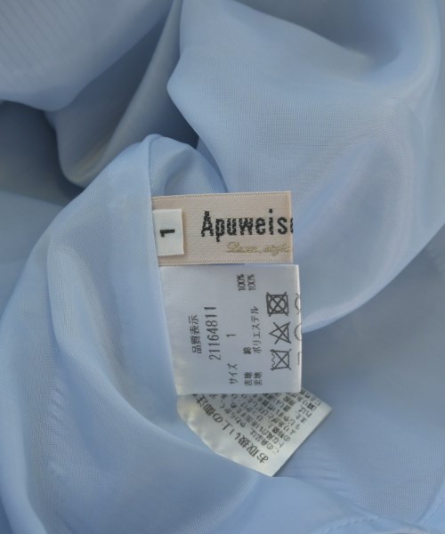 Apuweiser-riche（アプワイザーリッシェ）ワンピース 青 サイズ:1(S位) レディース/2200673521019