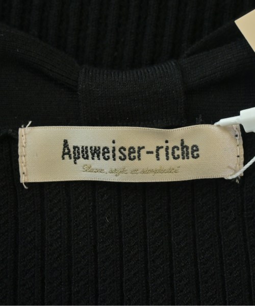 Apuweiser-riche（アプワイザーリッシェ）ニット・セーター 黒 サイズ:2(M位) レディース/2200673341020