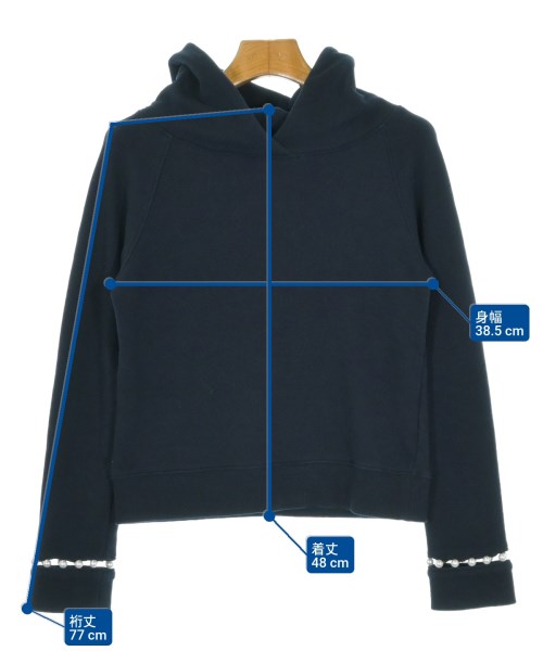 Apuweiser-riche（アプワイザーリッシェ）パーカー 紺 サイズ:2(M位) レディース/2200673341075