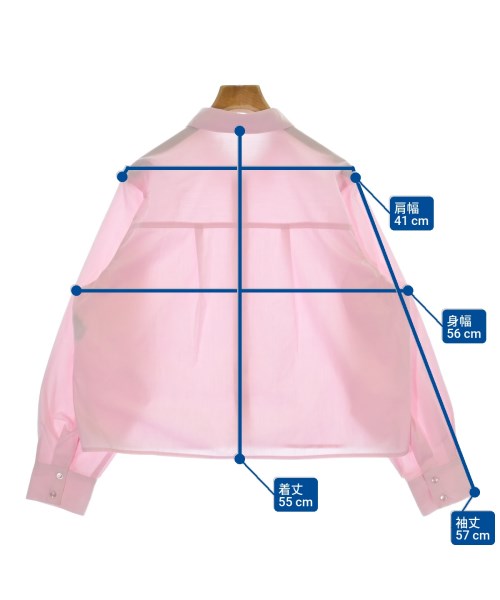 Apuweiser-riche（アプワイザーリッシェ）カジュアルシャツ ピンク サイズ:2(M位) レディース/2200672918018