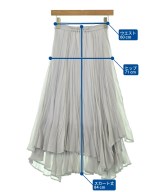 Apuweiser-riche（アプワイザーリッシェ）ロング・マキシ丈スカート グレー サイズ:0(XS位) レディース/2200672918032